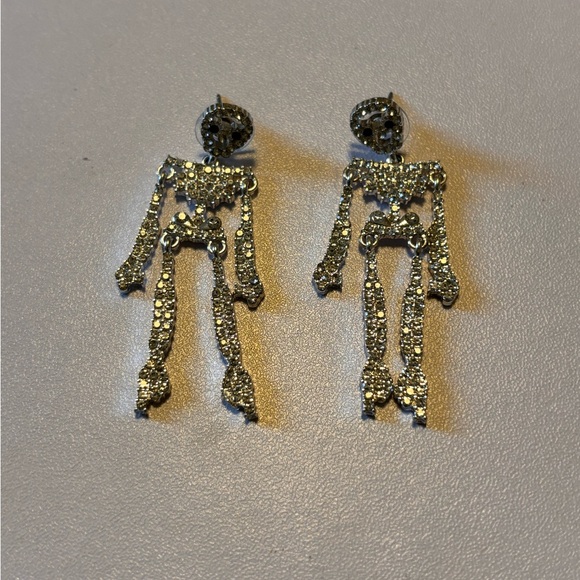 Skeleton body earrings - Picture 1 of 3